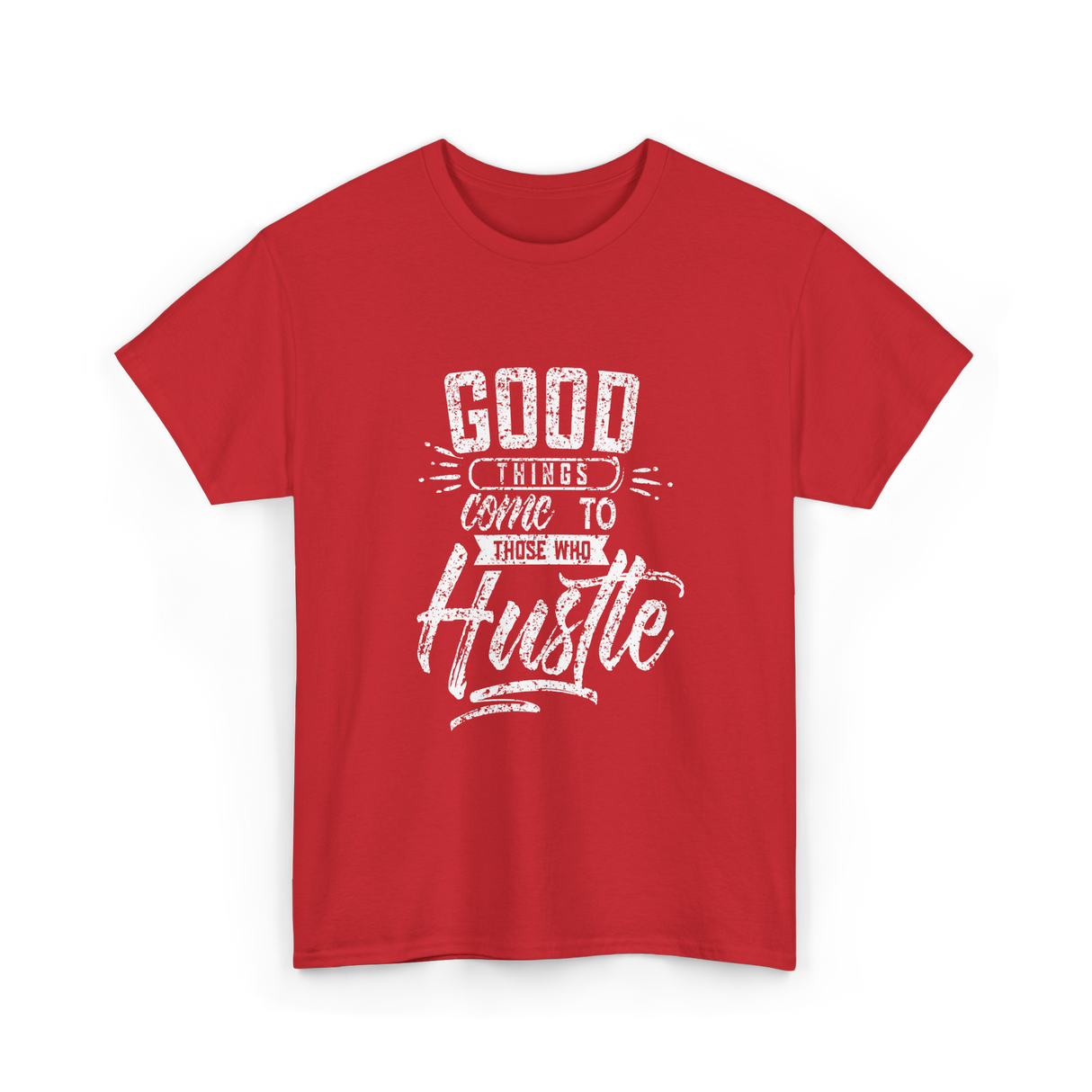 Good Things Hustle Success T-Shirt - Red