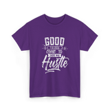 Good Things Hustle Success T-Shirt - Purple