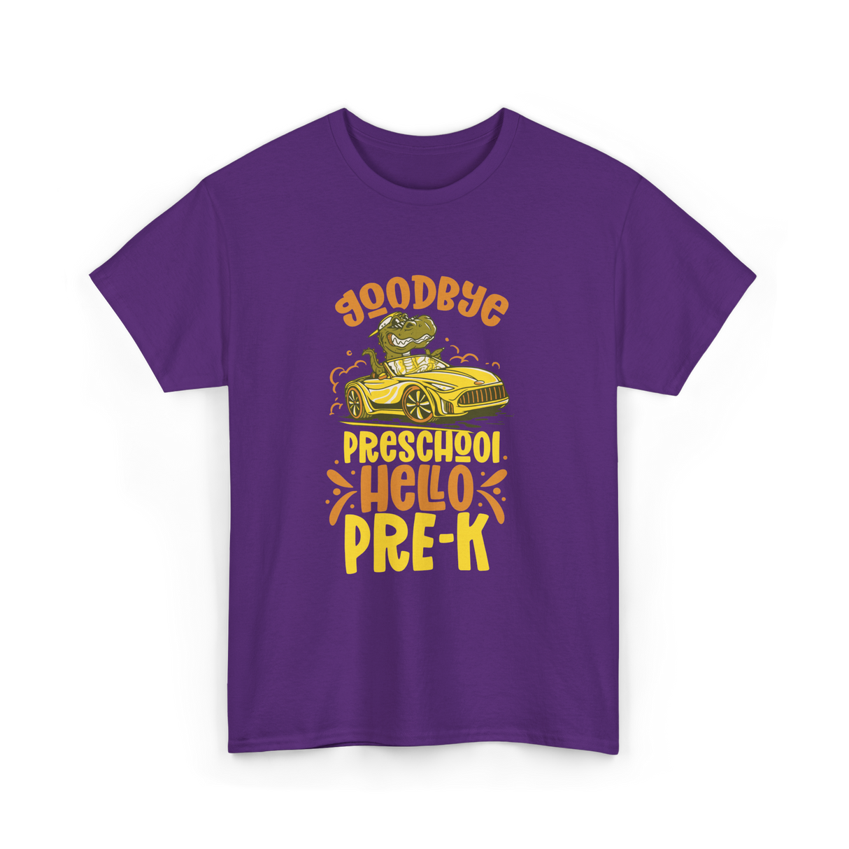 Goodbye Preschool Hello Pre-K Kids T-Shirt - Purple