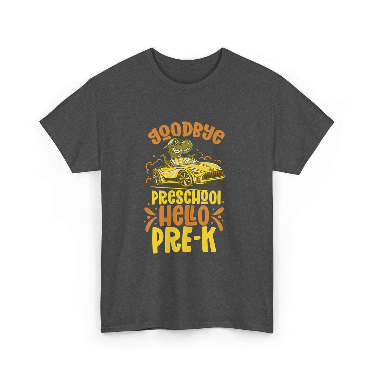 Goodbye Preschool Hello Pre-K Kids T-Shirt - Dark Heather