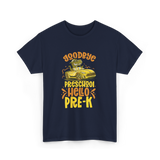 Goodbye Preschool Hello Pre-K Kids T-Shirt - Navy