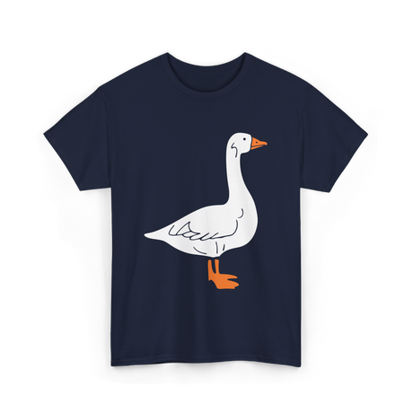 Goose Bird Goose Lover T-Shirt - Navy