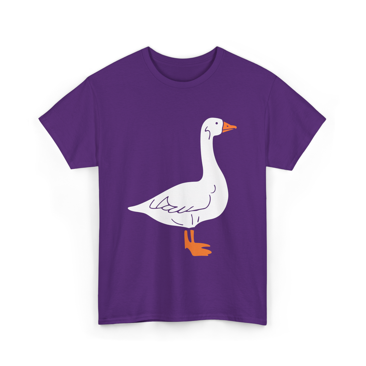 Goose Bird Goose Lover T-Shirt - Purple