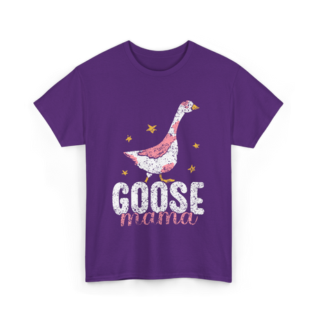 Goose Mama Animal Love T-Shirt - Purple