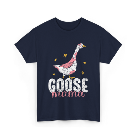 Goose Mama Animal Love T-Shirt - Navy