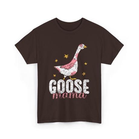 Goose Mama Animal Love T-Shirt - Dark Chocolate