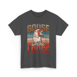 Goose on the Loose Goose Lover T-Shirt - Dark Heather