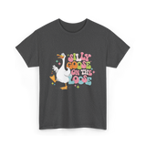 Goose on the Loose T-Shirt - Dark Heather