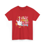 Goose on the Loose T-Shirt - Red