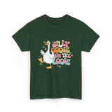 Goose on the Loose T-Shirt - Forest Green