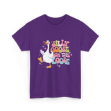 Goose on the Loose T-Shirt - Purple