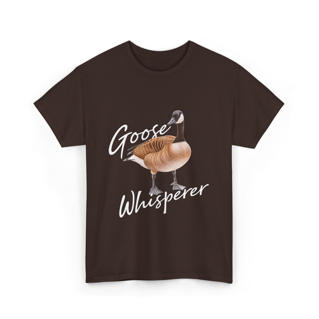 Goose Whisperer Goose Hunter T-Shirt - Dark Chocolate