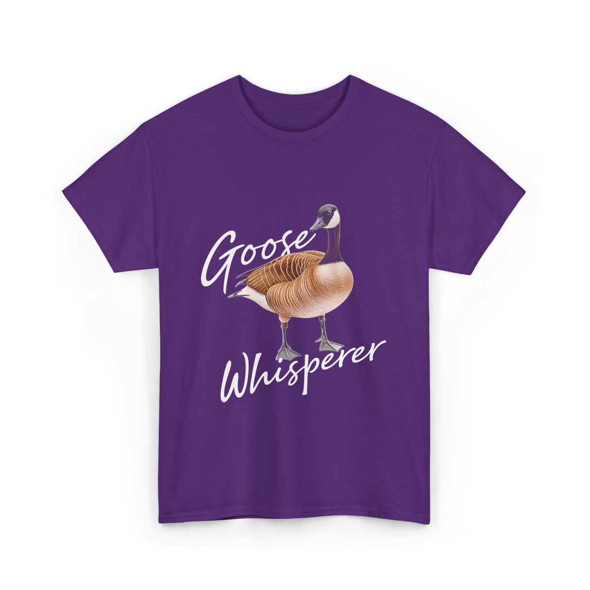 Goose Whisperer Goose Hunter T-Shirt - Purple