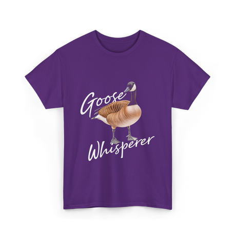 Goose Whisperer Goose Hunter T-Shirt - Purple