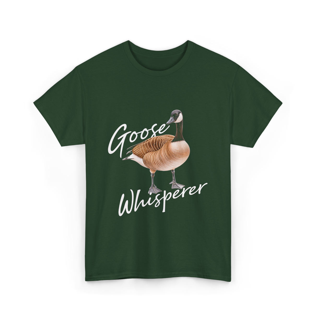 Goose Whisperer Goose Hunter T-Shirt - Forest Green