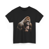 Gorilla Wildlife Preservation Animals T-Shirt - Black