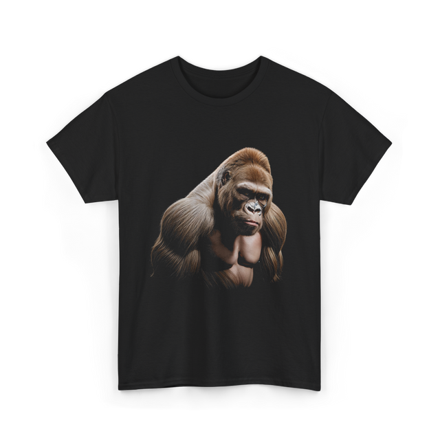 Gorilla Wildlife Preservation Animals T-Shirt - Black