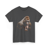 Gorilla Wildlife Preservation Animals T-Shirt - Dark Heather