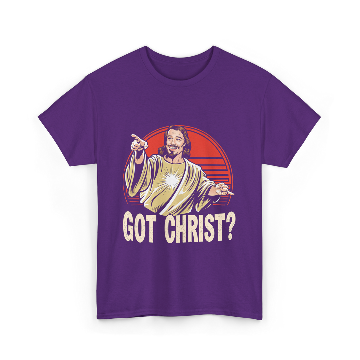 Got Christ Christian Jesus Religion T-Shirt - Purple