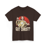 Got Christ Christian Jesus Religion T-Shirt - Dark Chocolate