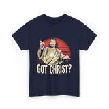 Got Christ Christian Jesus Religion T-Shirt - Navy