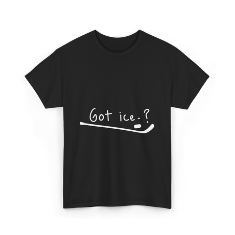 Got Ice Ice Hockey T-Shirt - Black