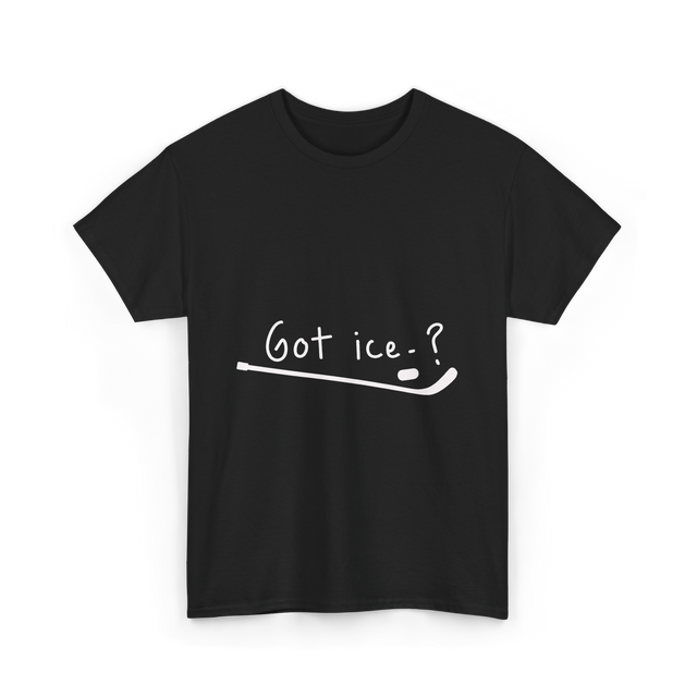 Got Ice Ice Hockey T-Shirt - Black