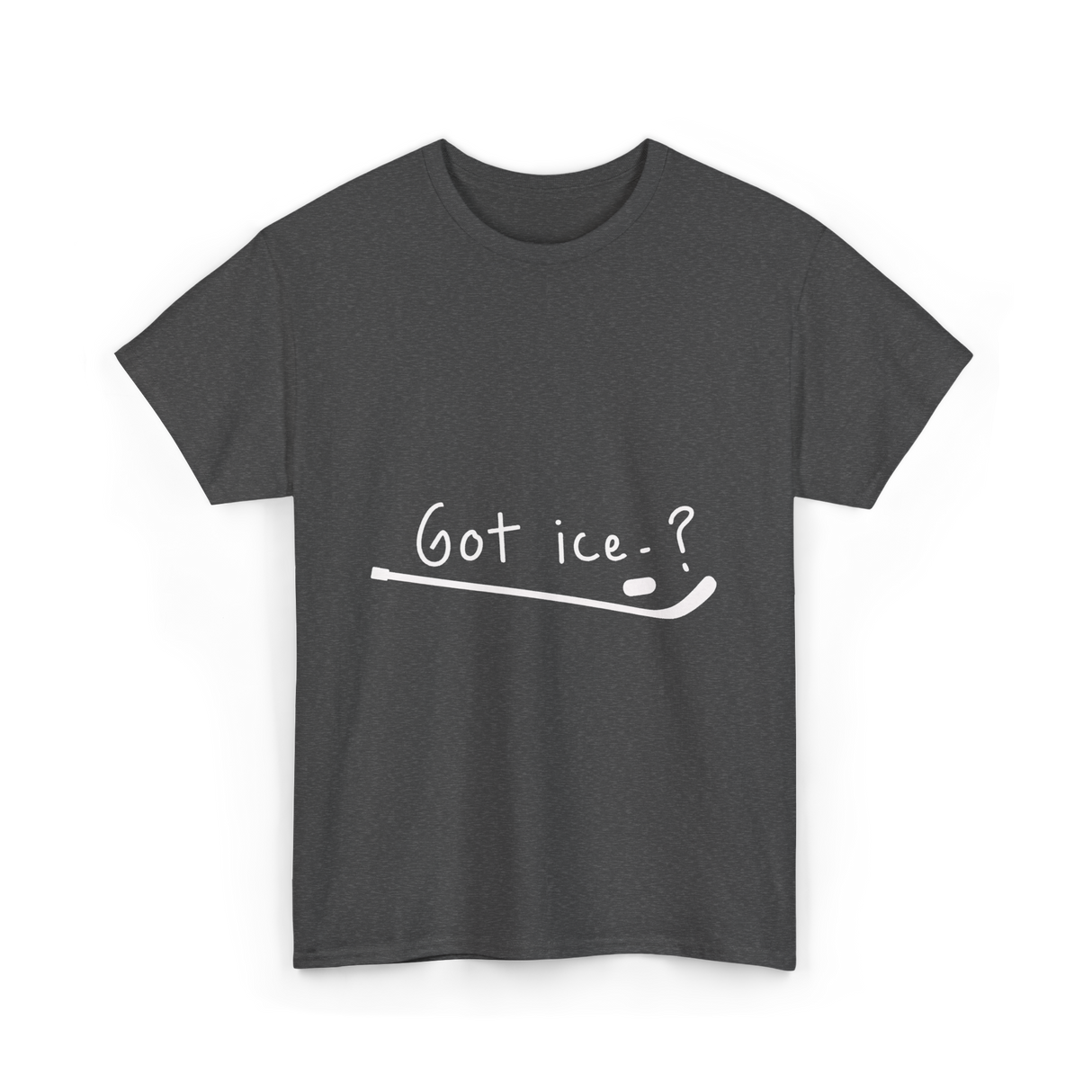 Got Ice Ice Hockey T-Shirt - Dark Heather