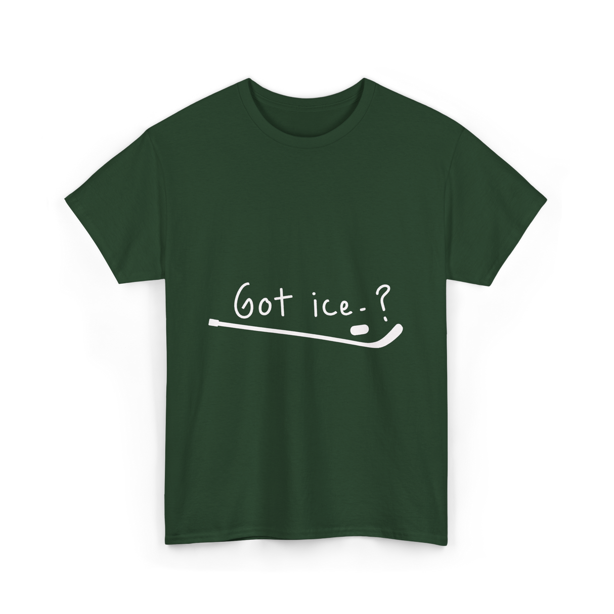 Got Ice Ice Hockey T-Shirt - Forest Green