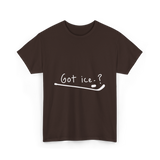 Got Ice Ice Hockey T-Shirt - Dark Chocolate