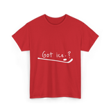 Got Ice Ice Hockey T-Shirt - Red