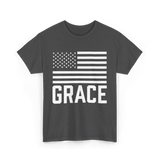 Grace Birthday Celebration Name T-Shirt - Dark Heather