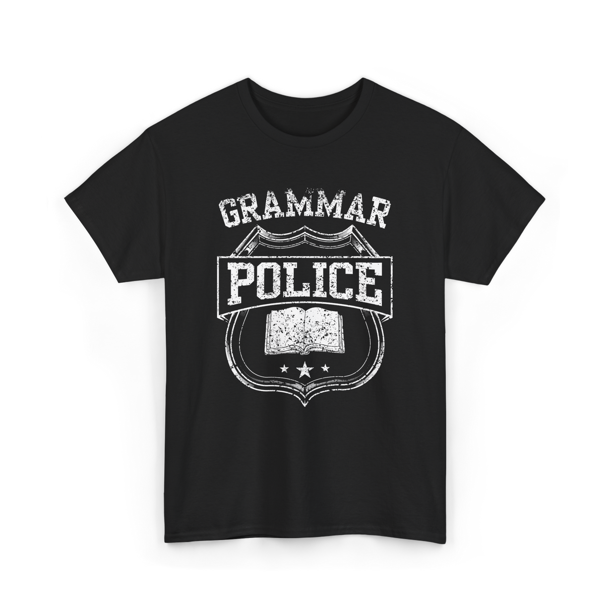 Grammar Police Grammar Police T-Shirt - Black