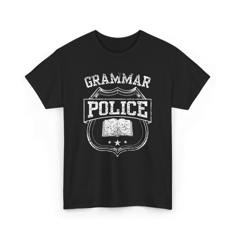 Grammar Police Grammar Police T-Shirt - Black