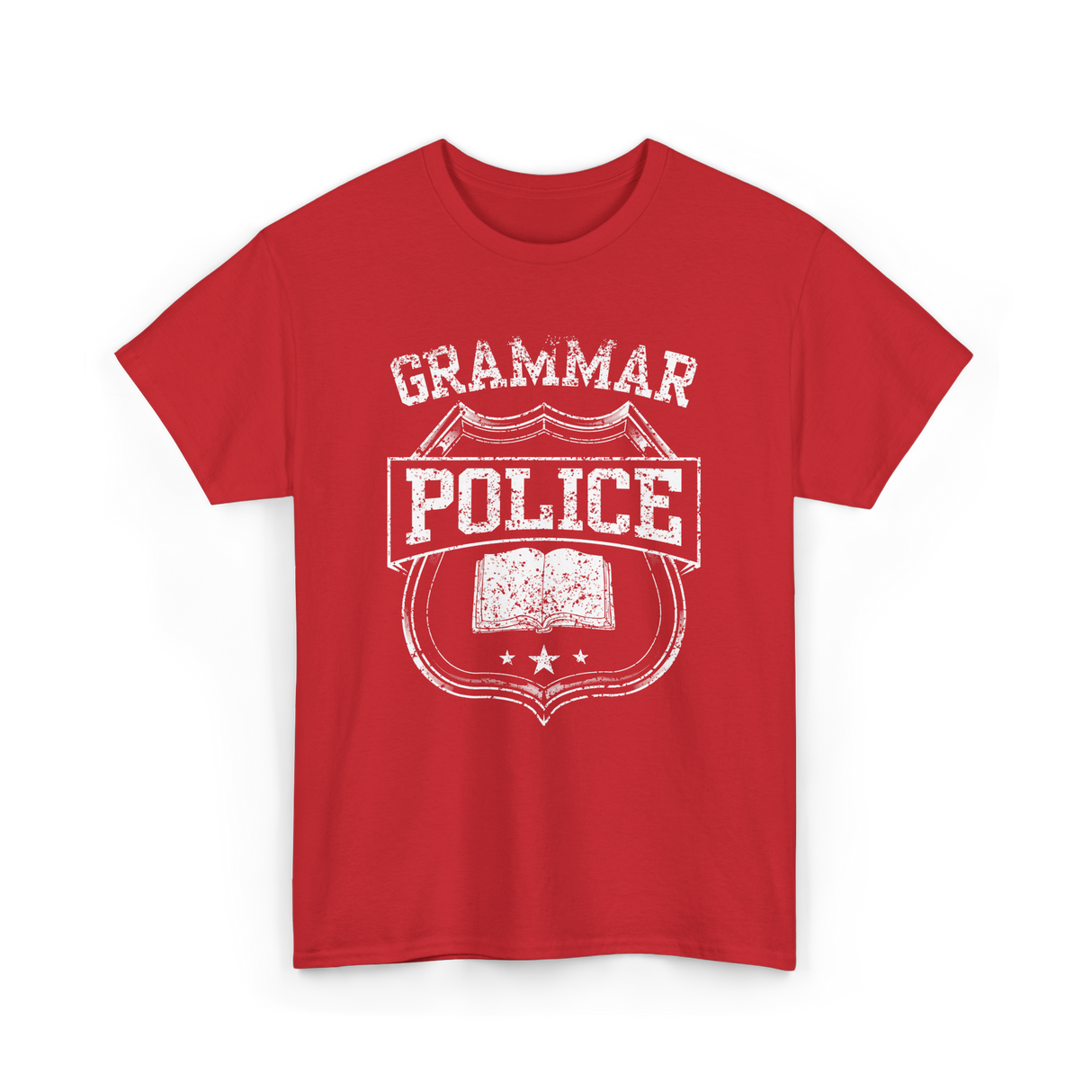 Grammar Police Grammar Police T-Shirt - Red