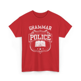 Grammar Police Grammar Police T-Shirt - Red