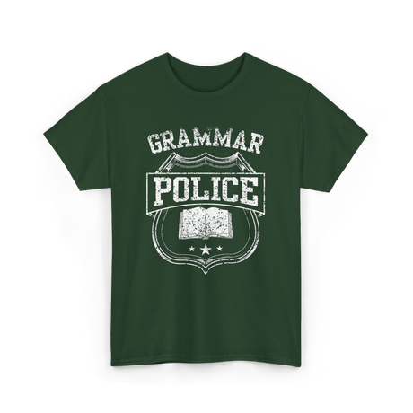 Grammar Police Grammar Police T-Shirt - Forest Green