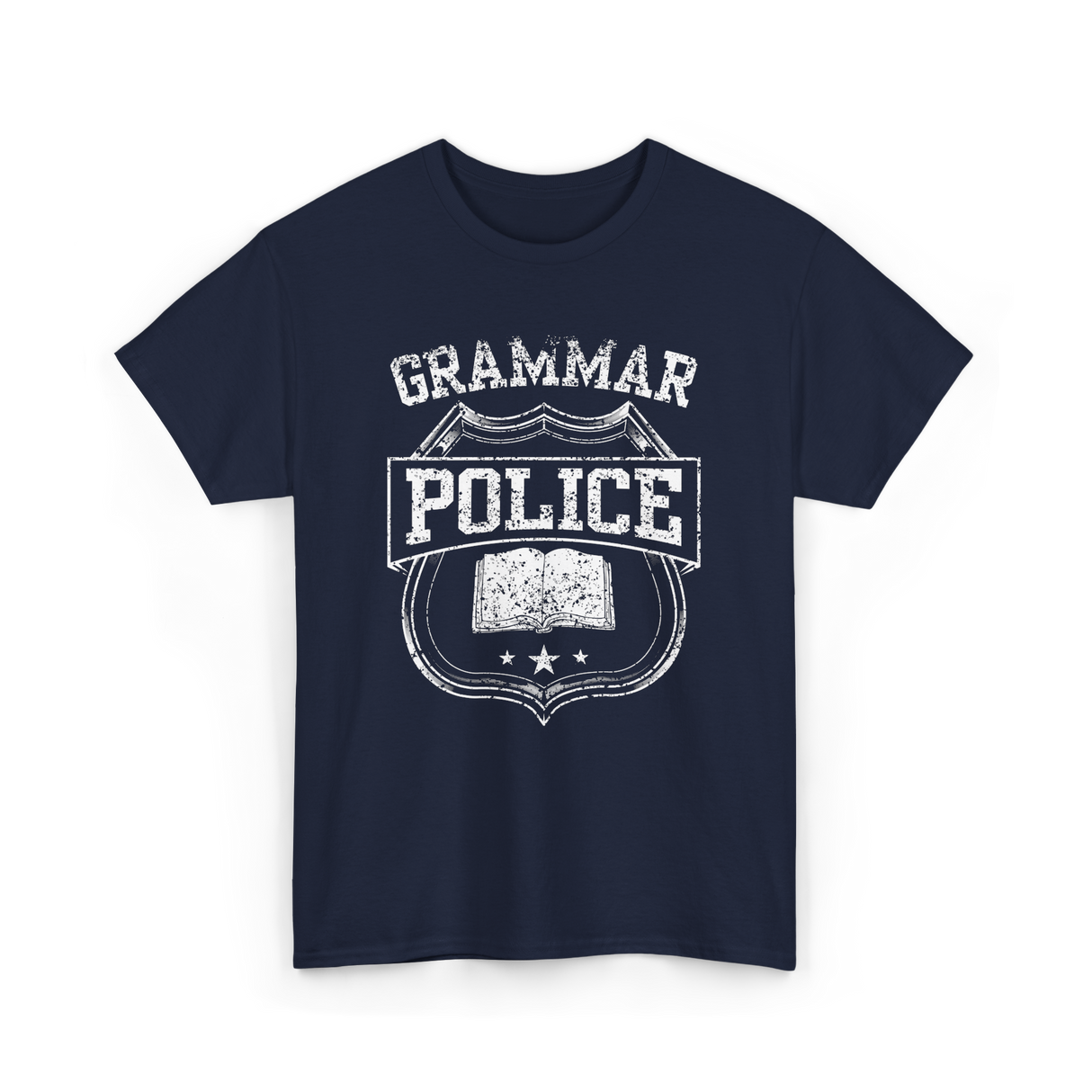 Grammar Police Grammar Police T-Shirt - Navy