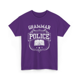 Grammar Police Grammar Police T-Shirt - Purple