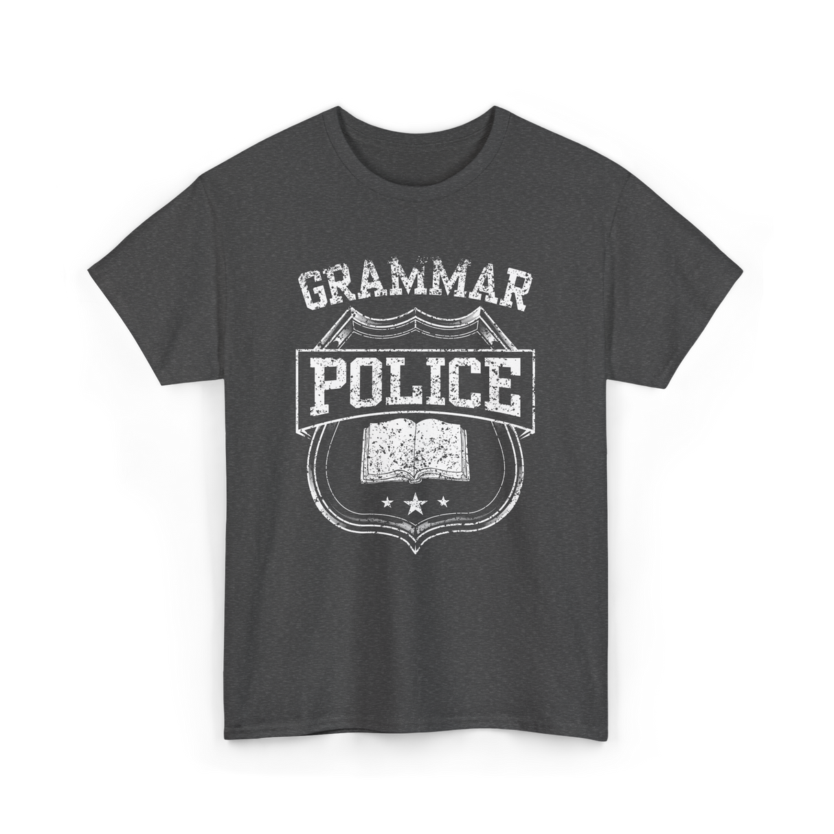 Grammar Police Grammar Police T-Shirt - Dark Heather