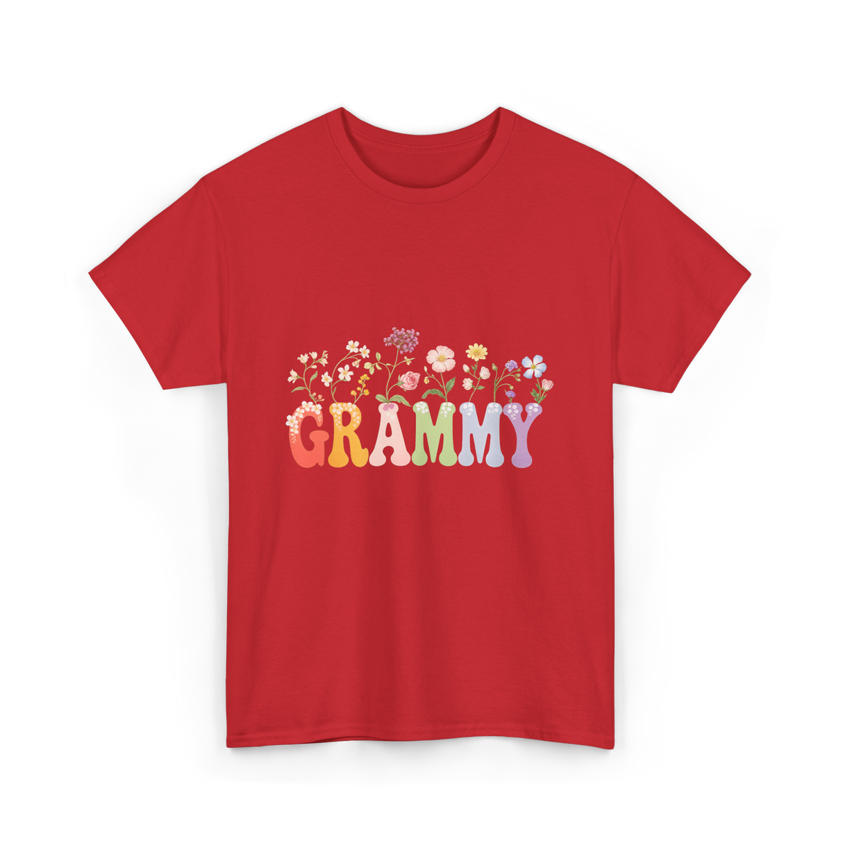 Grammy Grammy T-Shirt - Red