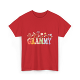 Grammy Grammy T-Shirt - Red