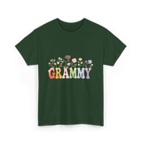 Grammy Grammy T-Shirt - Forest Green