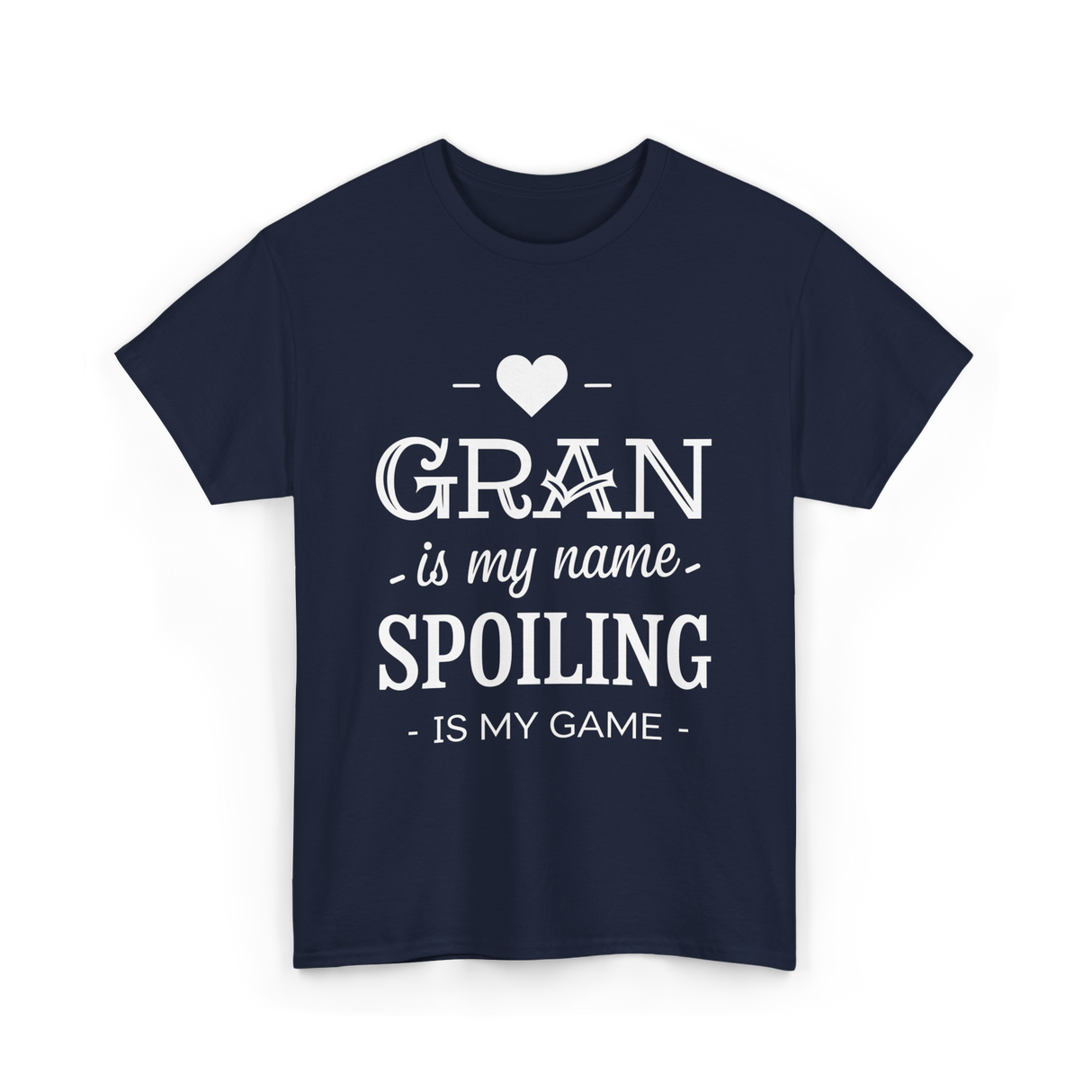 Gran is my name spoiling game T-Shirt - Navy