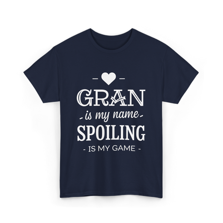 Gran is my name spoiling game T-Shirt - Navy