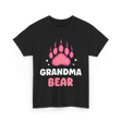 Grandma Bear Animal Lover T-Shirt - Black