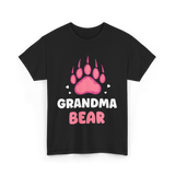 Grandma Bear Animal Lover T-Shirt - Black