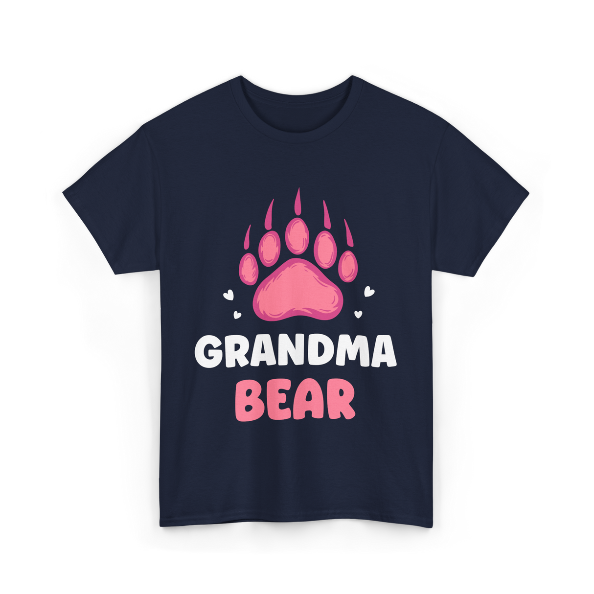 Grandma Bear Animal Lover T-Shirt - Navy