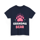 Grandma Bear Animal Lover T-Shirt - Navy