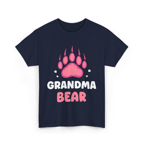 Grandma Bear Animal Lover T-Shirt - Navy